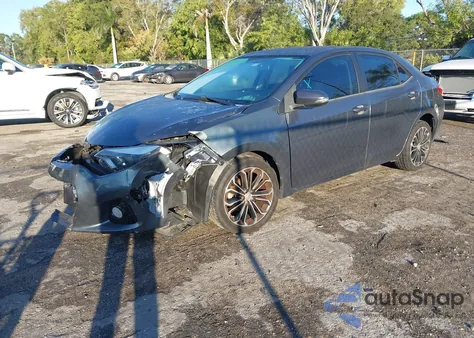 2014 Toyota Corolla S Plus z USA, uszkodzony, nr VIN 2T1BURHEXEC014244